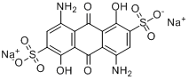 4,8-二氨基-9,10-二氫-1,5-二羥基-9,10-二氧-2,6-蒽二磺酸二鈉鹽
