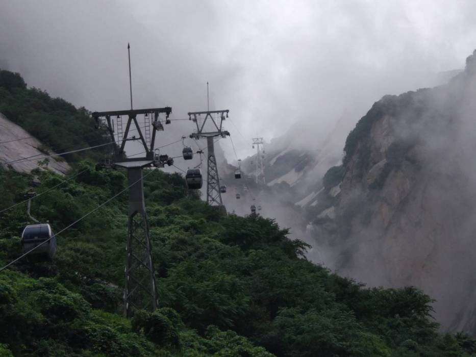 華山東線索道