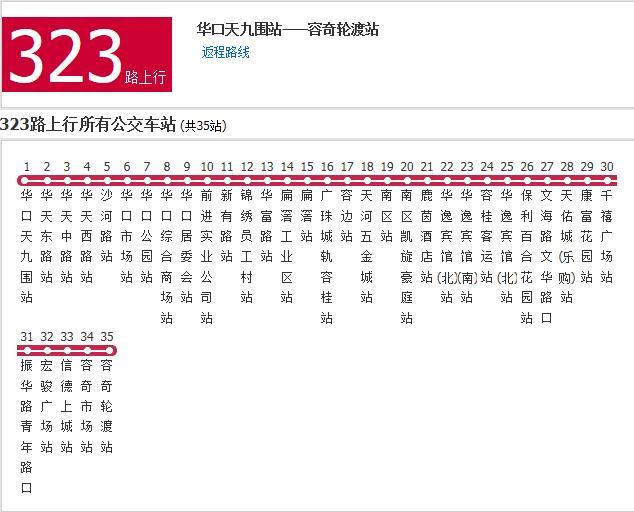 佛山公交323路