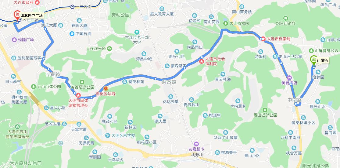 大連公交520路