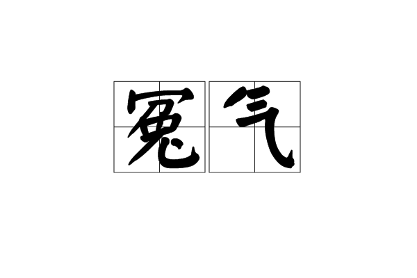 冤氣(詞語釋義)