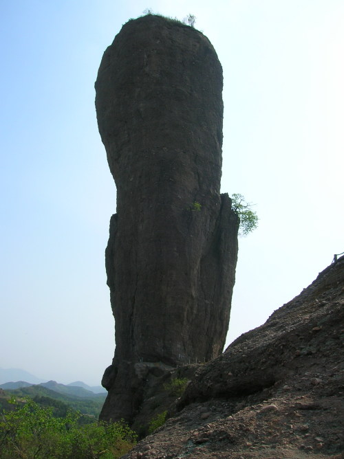 承德棒槌峰近景