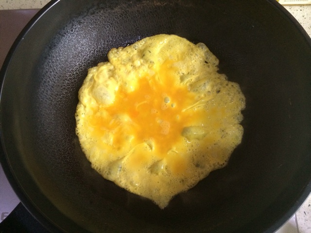 蔬菜培根蛋炒飯