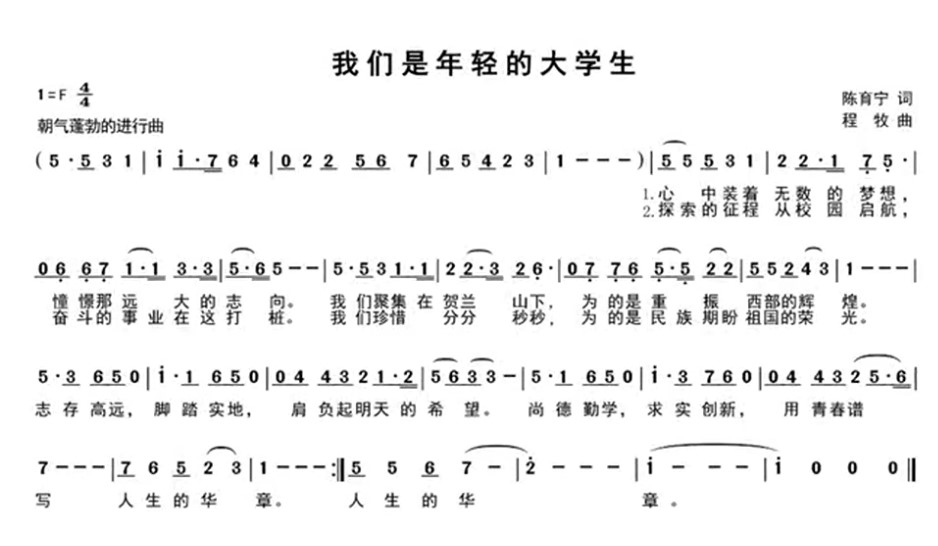 我們是年輕的大學生