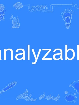 analyzable