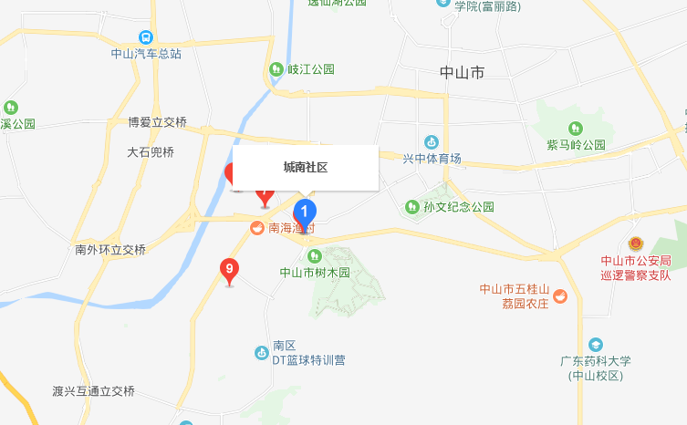 城南社區(廣東省中山市南區下轄社區)