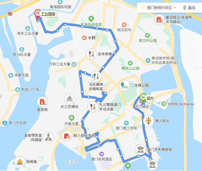 澳門公共巴士8路線