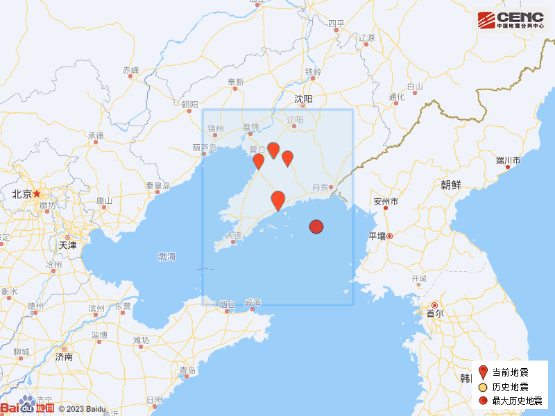 4·6莊河地震