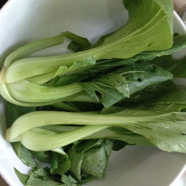 豆腐釀肉青菜湯