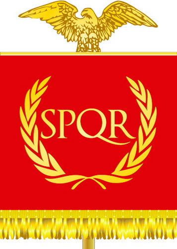 軍團鷹幟，SPQR，現代復原圖