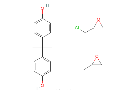 4,4\x27-（1-甲基亞乙基）二苯酚與氯甲基環氧乙烷的聚合物