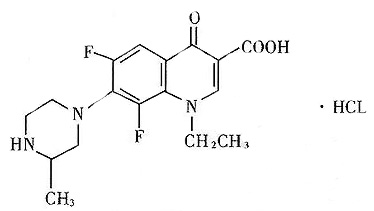 注射用鹽酸洛美沙星