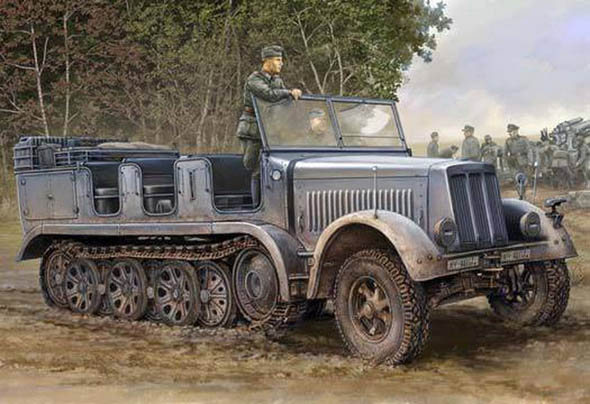 SD.KFZ.7半履帶裝甲車