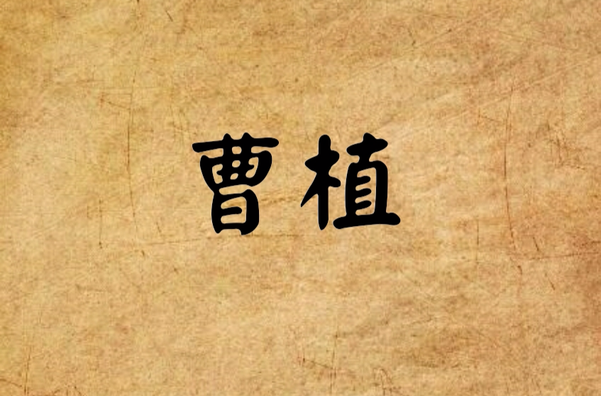 曹植(辰時卯時著歷史小說)