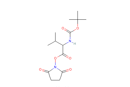 Boc-L-纈氨酸羥基琥珀醯亞胺酯