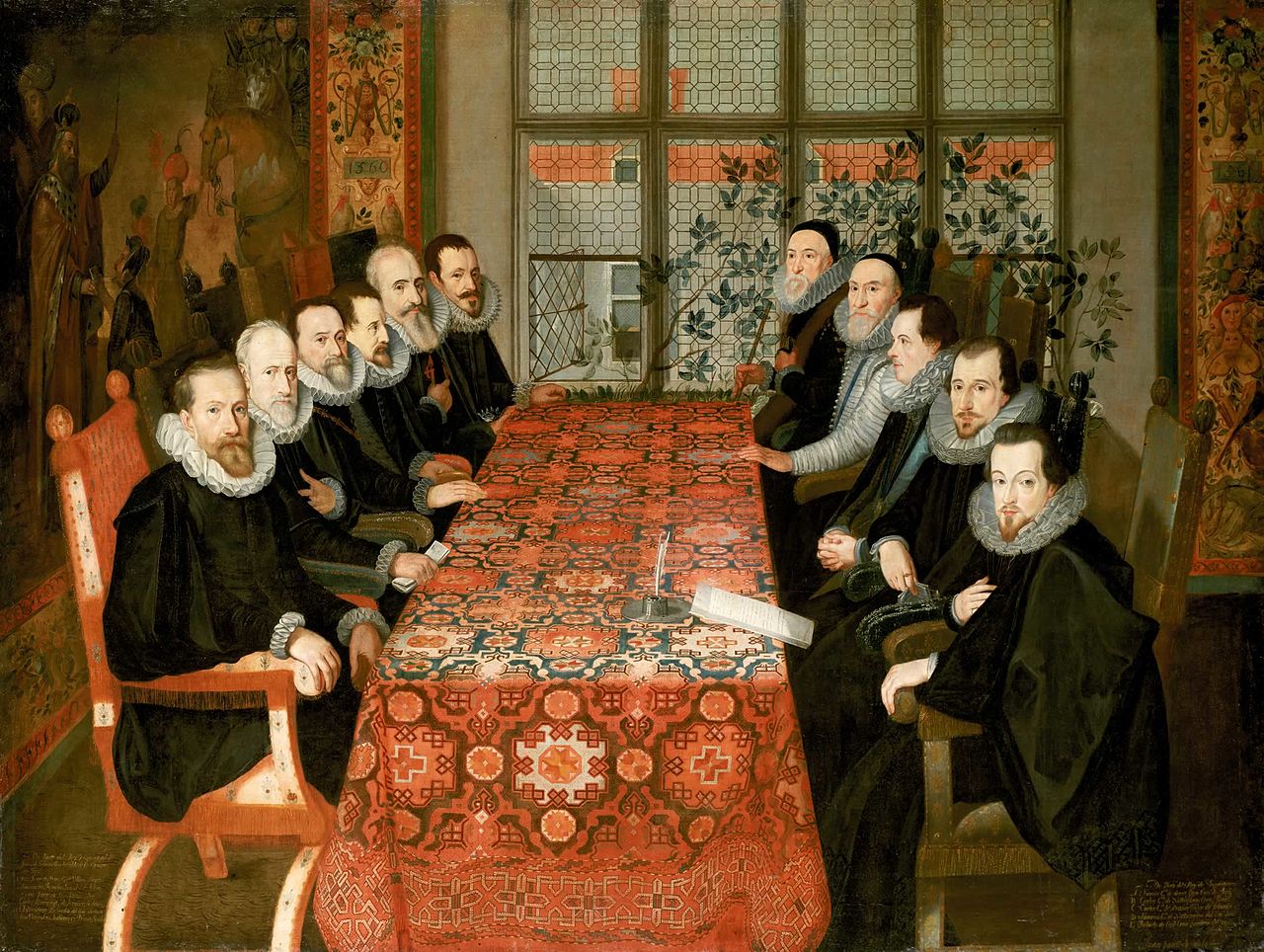 1604年簽訂倫敦條約的雙方