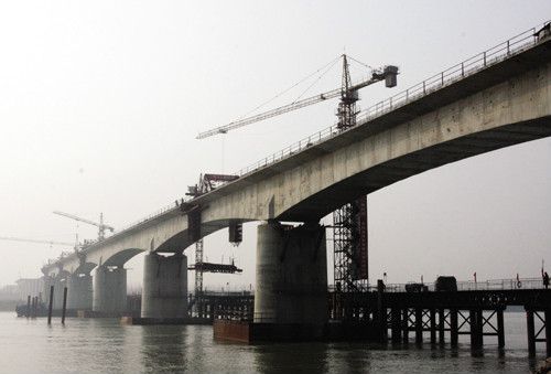 京滬高鐵淮河特大橋