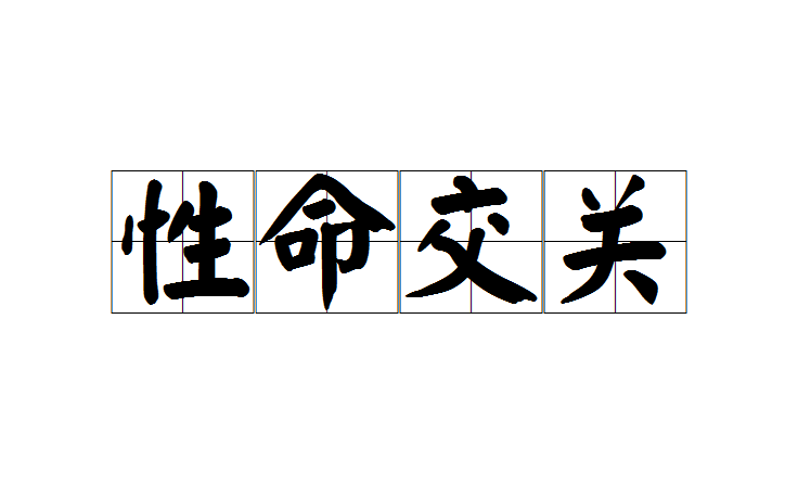 性命交關(成語)