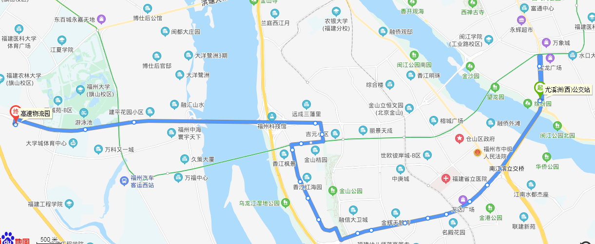 公交線路圖