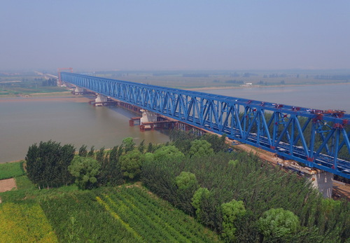 黃大鐵路黃河特大橋