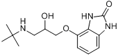 4-（3-叔丁基胺-2-羥基丙氧基）苯並咪唑-2-酮