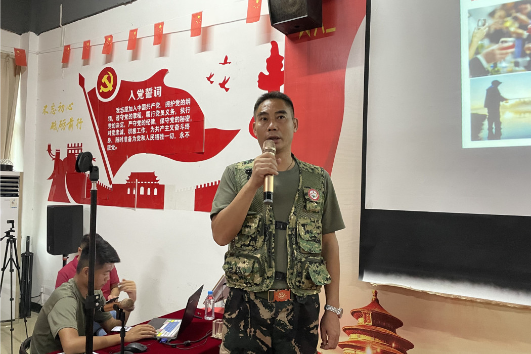 馮志榮(泉州市退役軍人志願者服務隊隊長)