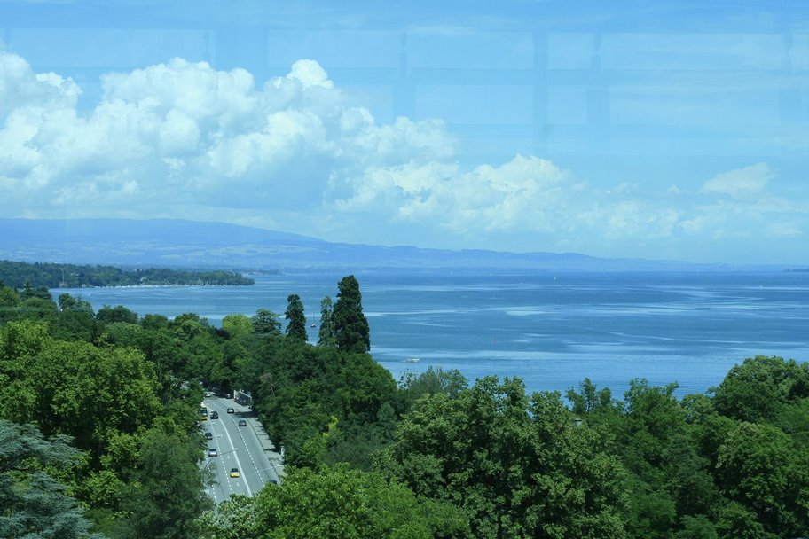 日內瓦湖景色