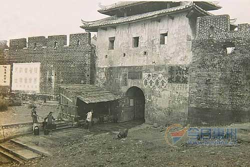 舊惠州府府城的城門