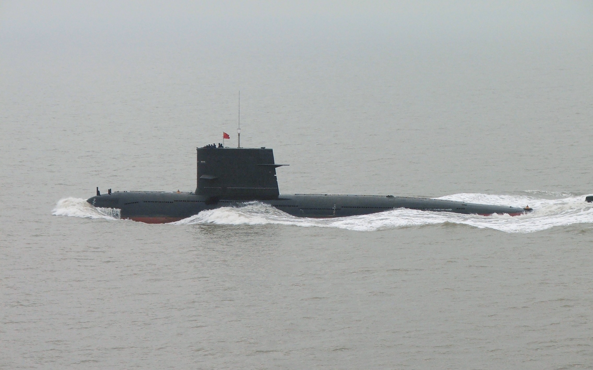 039G型潛艇出海航行