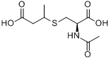 N-乙醯-S-（3-羧基-2-丙基）-L-2-氨基-3-巰基丙酸