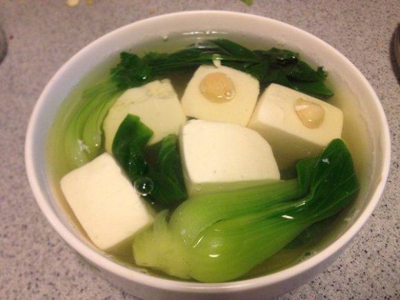 砂鍋青菜豆腐湯