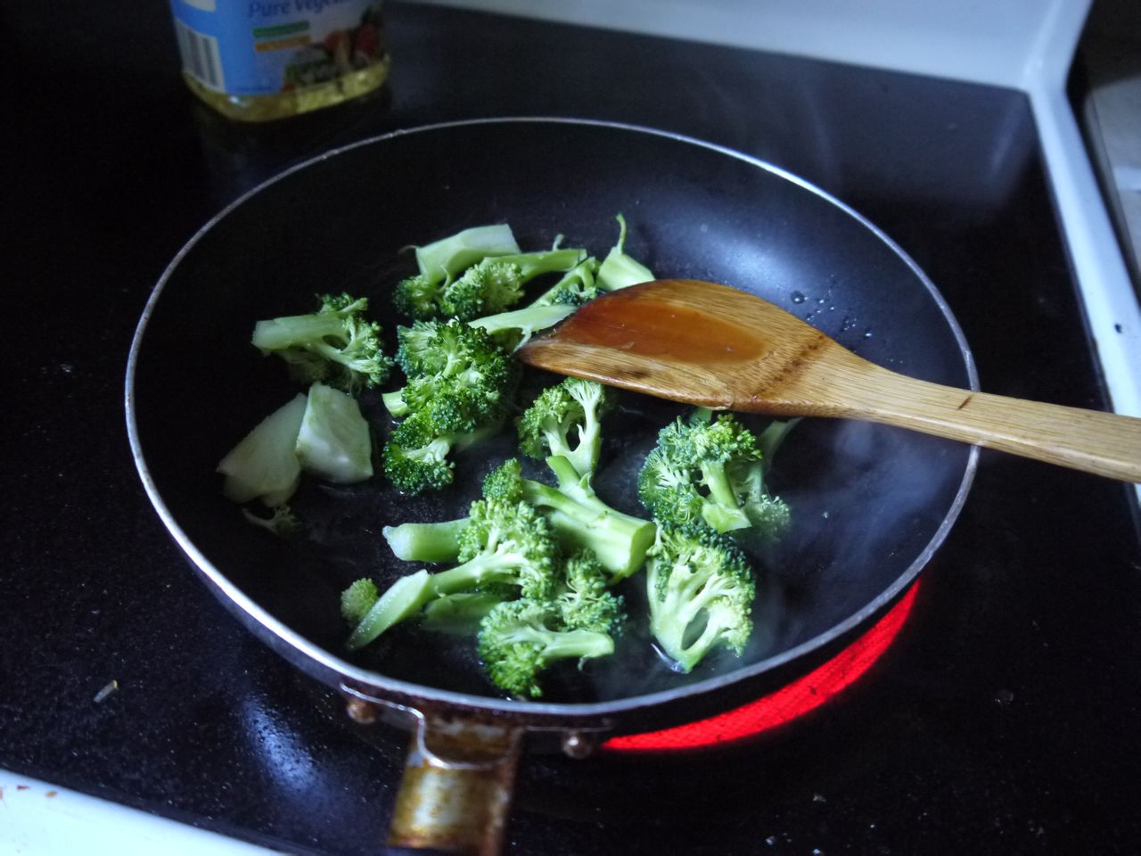 花椰菜番茄蛋飯