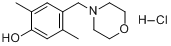 2,5-二甲基-4-（嗎啉甲基）苯酚鹽酸鹽一水化物