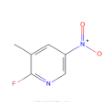 2-氟-3-甲基-5-硝基吡啶