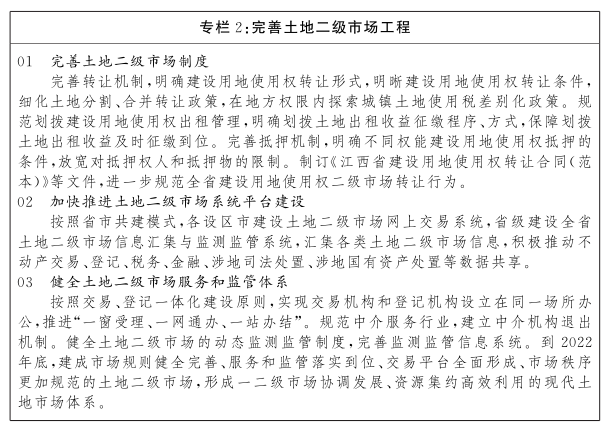 江西省“十四五”自然資源保護和利用規劃