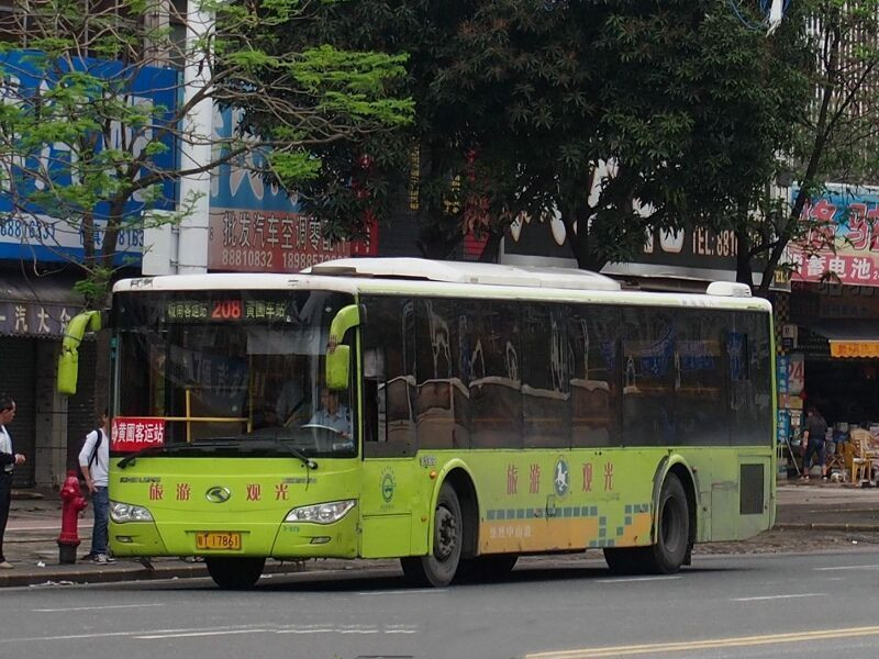 中山公交208路配車