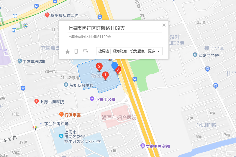 虹梅路1109弄1085號