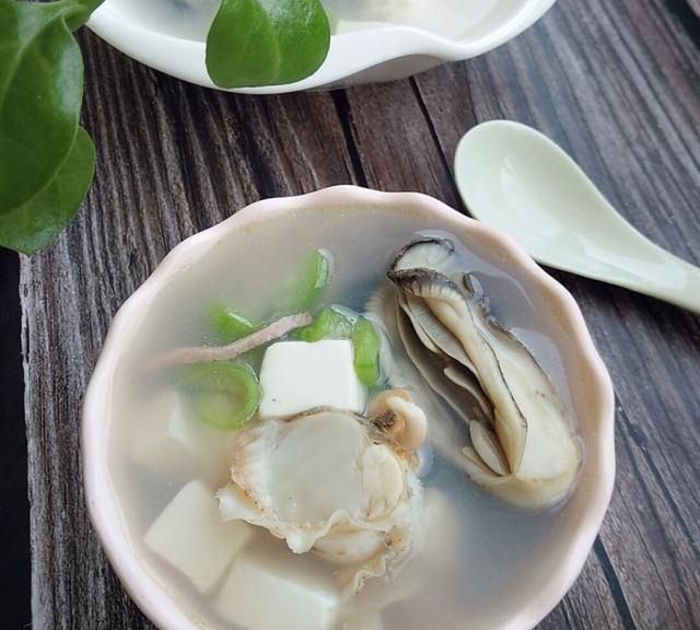 豆腐扇貝湯