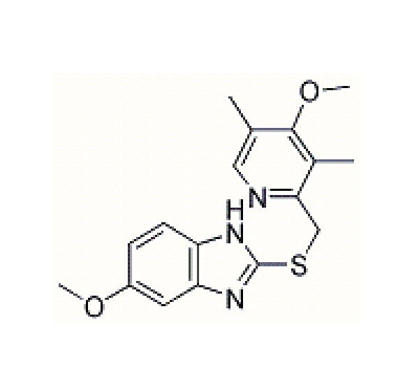 奧美拉唑硫醚分子結構