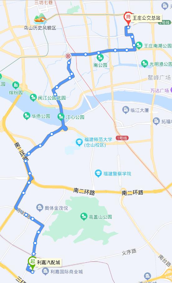 福州公交351路