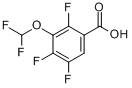 3-二氟甲氧基-2,4,5-三氟苯甲酸