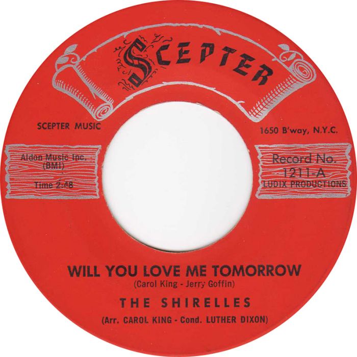 Will You Love Me Tomorrow(Will you still love me tomorrow)