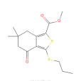 6,6-二甲基-4-氧代-3-（丙基硫代）-4,5,6,7-四氫苯並[C]噻吩-1-羧酸甲酯