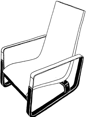 1927年，讓·布維設計的家具