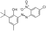 2-（2\x27-硝基-4\x27-氯苯偶氮）-4-甲基-6-叔丁基酚