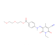 4-[（5-氰基-1-乙基-1,6-二氫-2-羥基-4-甲基-6-氧代-3-吡啶基）偶氮]-苯甲酸-2-（2-甲氧基乙氧基）乙酯