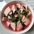 莧菜豆腐湯