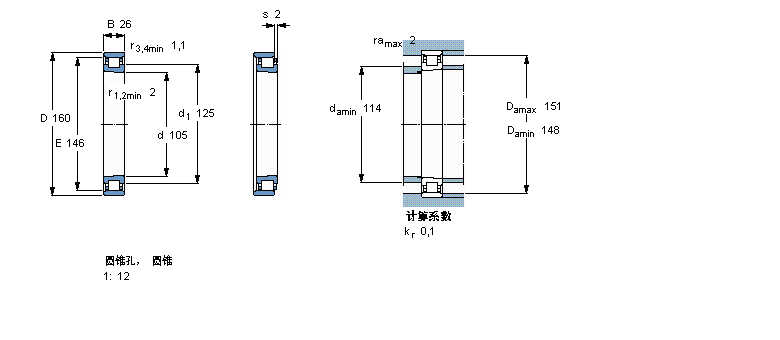 SKF N1021KTNHA/SP軸承