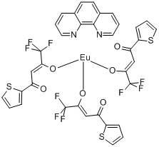 （1,10-菲咯啉）三[4,4,4-三氟-1-（2-噻吩基）-1,3-丁二酮]銪(III)