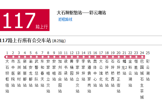 重慶公交117路